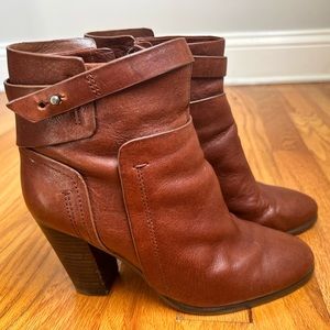 Vince Camuto leather booties